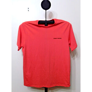 Tommy Bahama Red Tees The Season Crew Neck Cotton T-Shirt - Size M